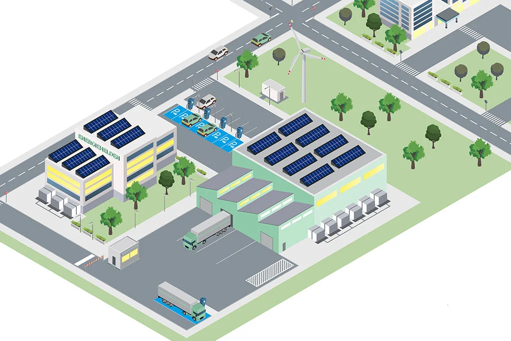 CITYWATT Charge Work – Ladeinfrastruktur für Unternehmen damit Mitarbeiter während der Arbeit laden können