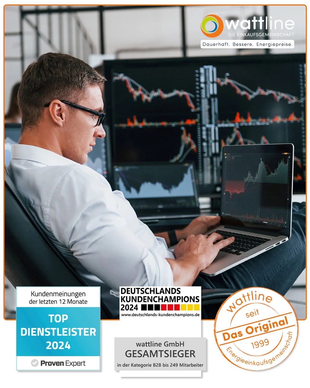 Messstellenbetrieb und Energiemonitoring für UnternehmenDigitaler Messstellenbetrieb zur Erfassung, Analyse und Optimierung von Energieverbräuchen als Bestandteil ganzheitlicher Energiekonzepte.