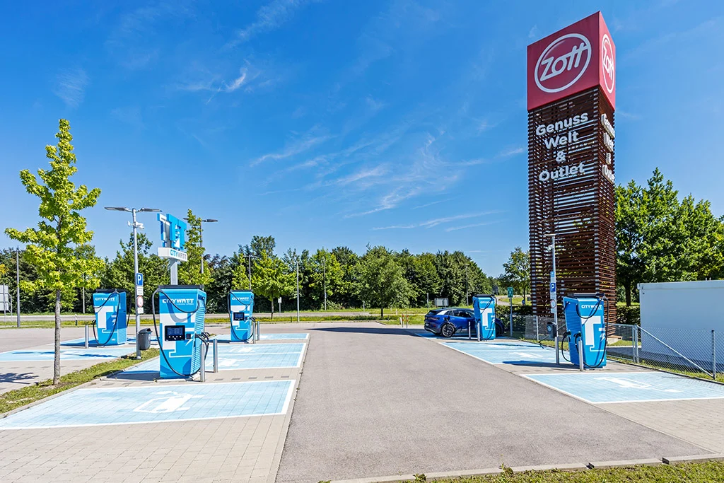 Ladeinfrastruktur für Elektrofahrzeuge im Einzel- und Großhandel
