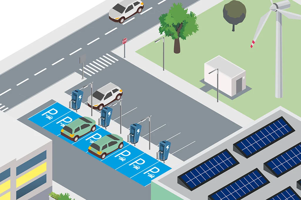 CITYWATT Charge im Ladenetz – intelligente Ladeinfrastruktur mit Energiemanagement, Abrechnung und netzdienlicher Steuerung